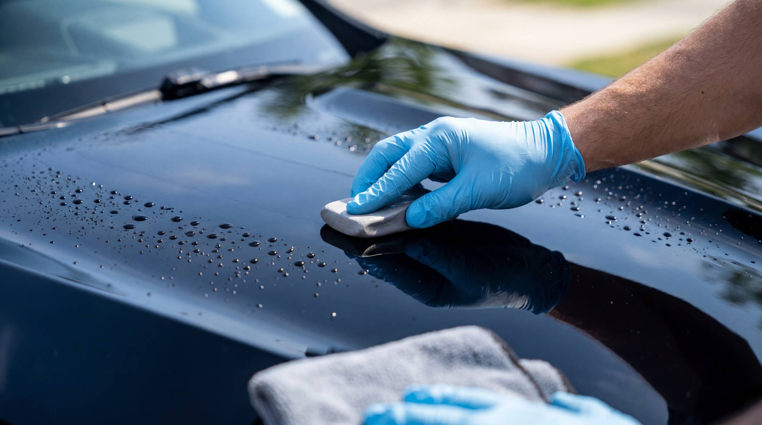 Paint Decon with Iron Remover & Clay Treatment