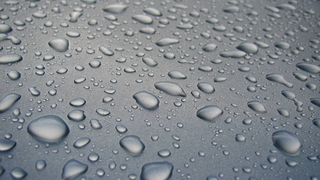 Hard Water Spots on Car Paint