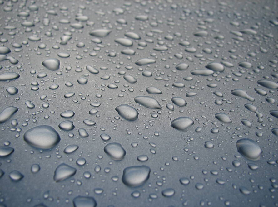 Hard Water Spots on Car Paint