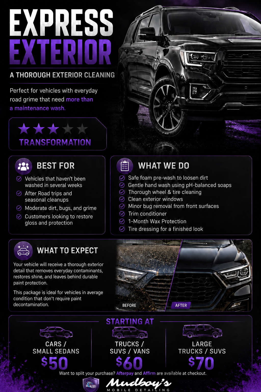 Express Exterior Package
